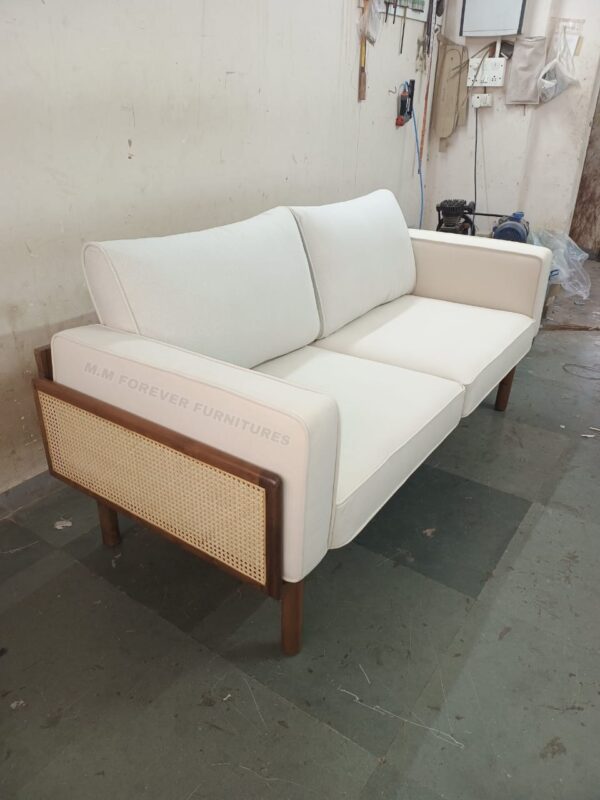 Wooden 3 Seater Sofa