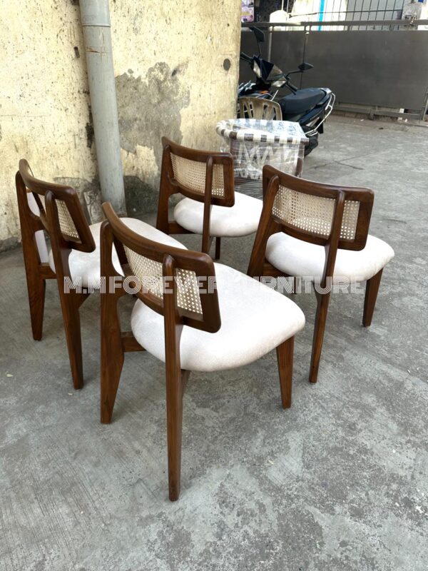 DINING LOTUS CHAIR  MADE IN TEAK WOOD - Image 3