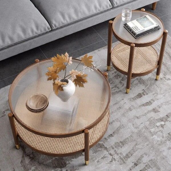 WOODEN CENTER TABLE