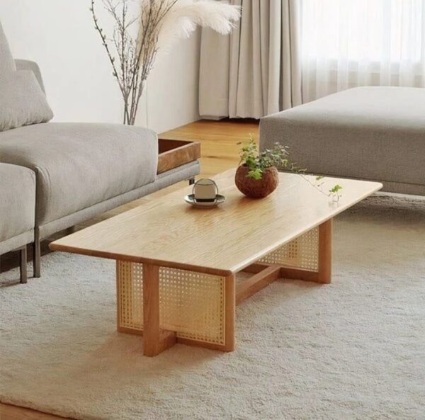 WOODEN CENTER TABLE - Image 2