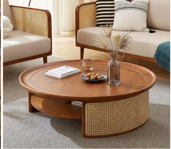 WOODEN CENTER TABLE