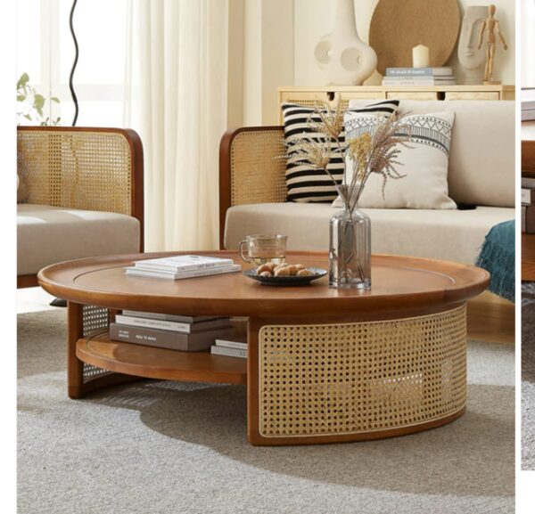 WOODEN CENTER TABLE - Image 4