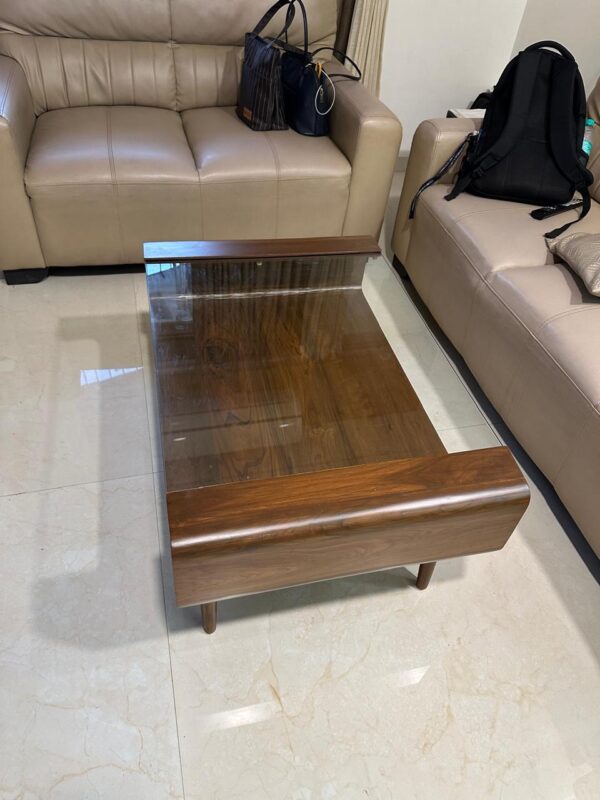 WOODEN CENTER TABLE - Image 3