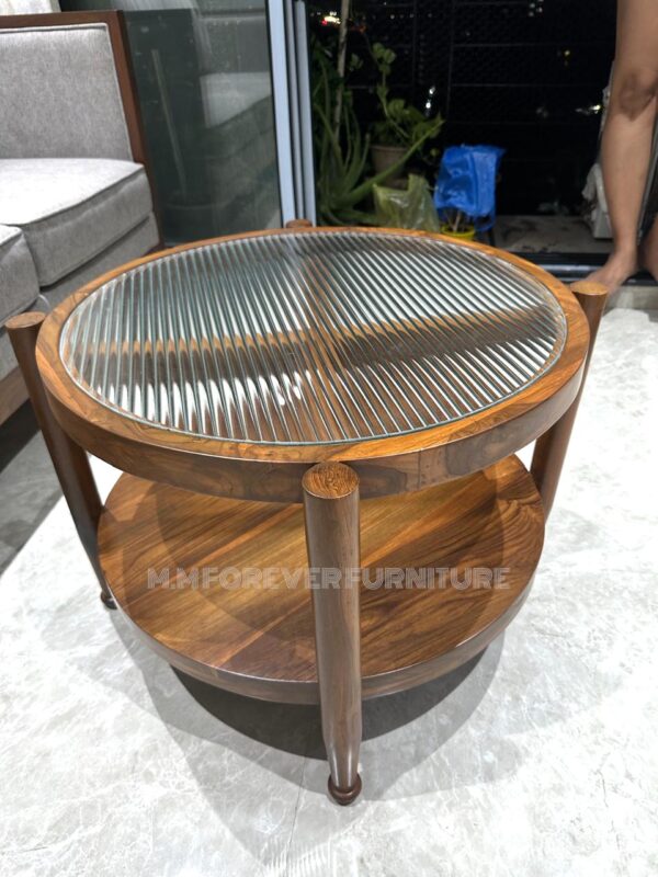 WOODEN CENTER TABLE