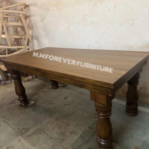 DINING TABLE MADE IN TEAK WOOD